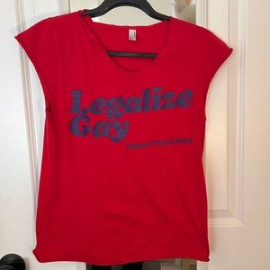 🌈 Legalize Gay Prop8 American Apparel cut tank